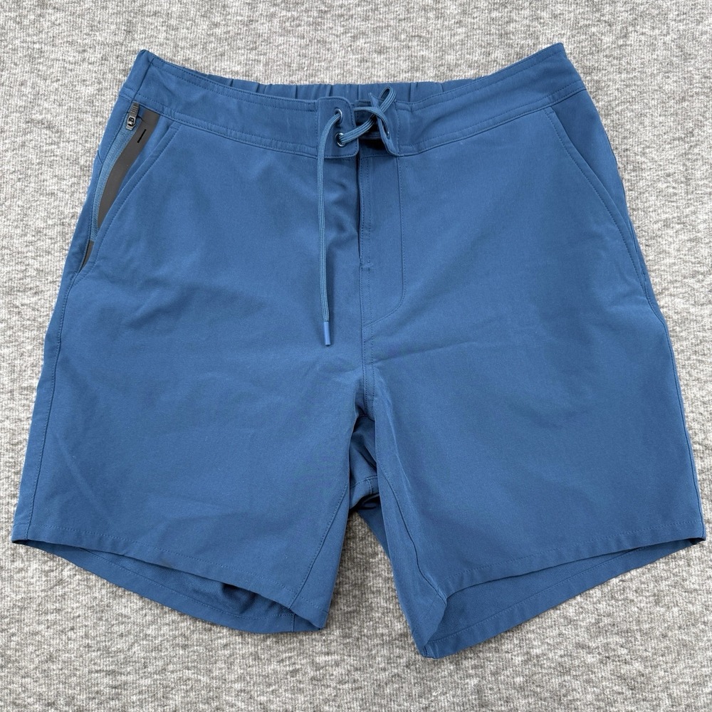 Ten Thousand Foundation Short TTSH003V6 Mens Size Medium Blue Lined NWT 7 Inch